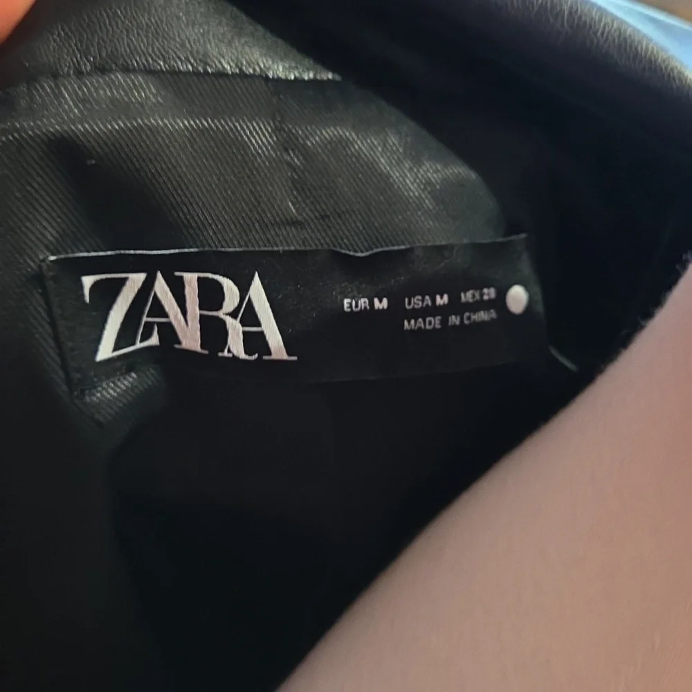 Zara Faux Leather Jacket - Picture 8 of 10